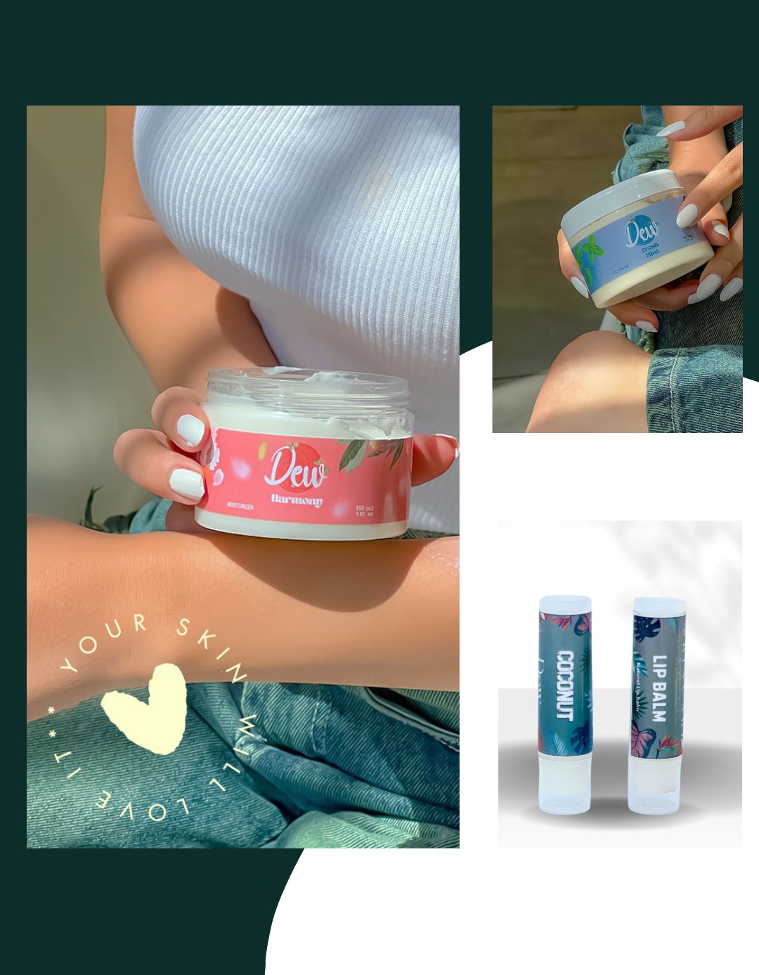 Winter Glow Bundle (Moisturizer + Foot Cream + Lip Balm)