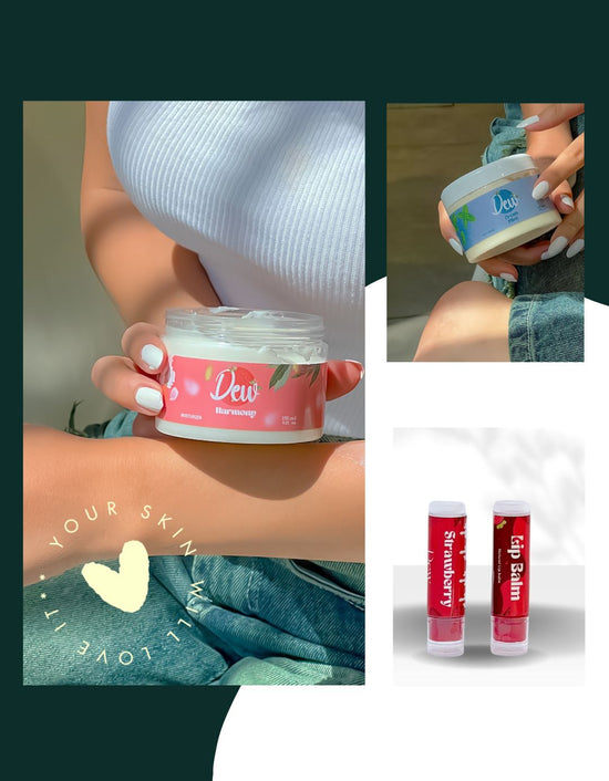 Winter Glow Bundle (Moisturizer + Foot Cream + Lip Balm)