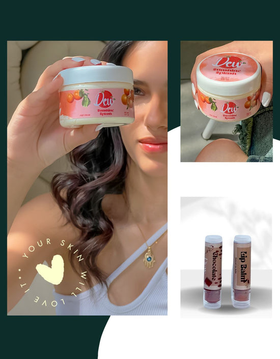 Winter Glow Bundle (Moisturizer + Foot Cream + Lip Balm)