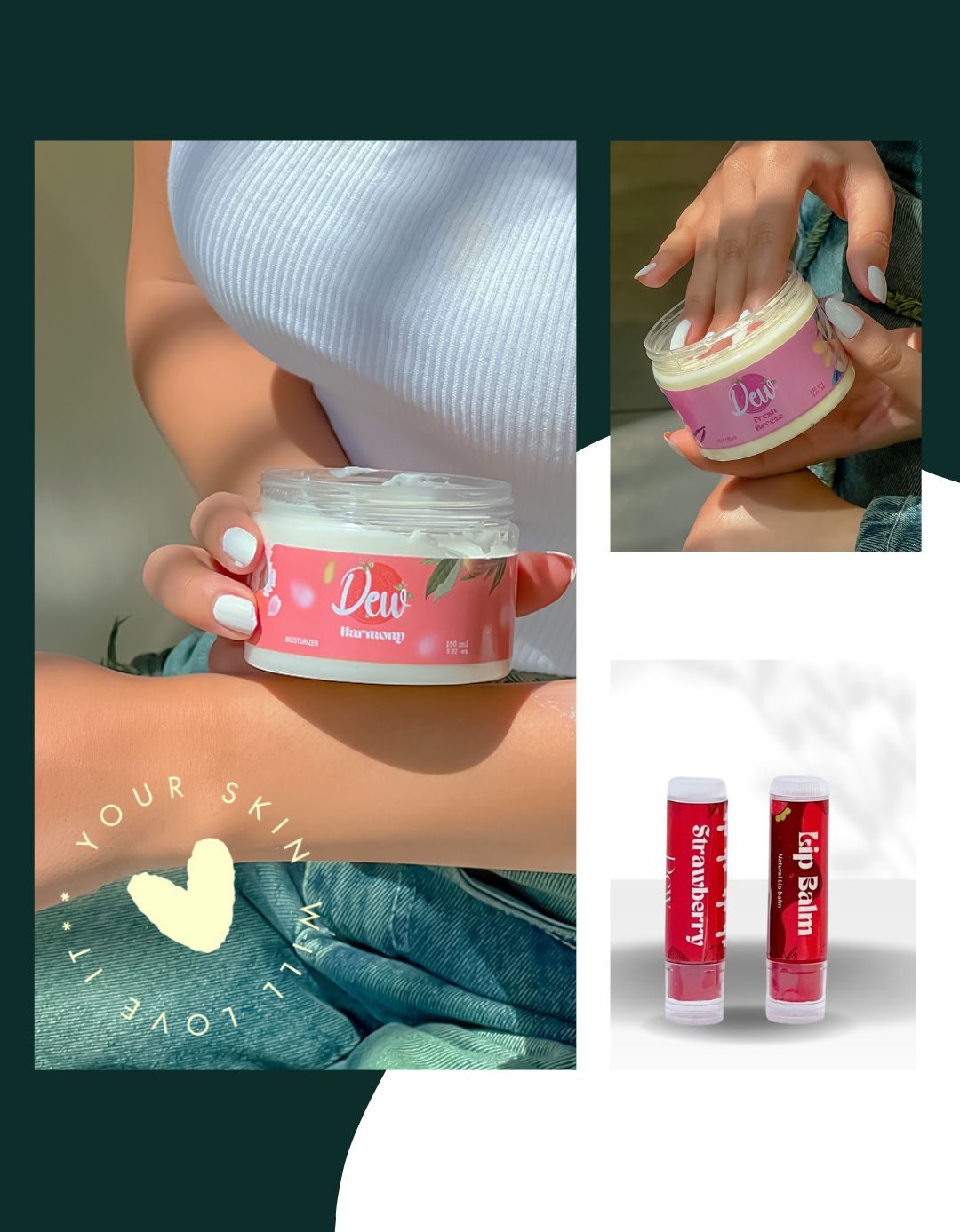 Winter Glow Bundle (Moisturizer + Foot Cream + Lip Balm)