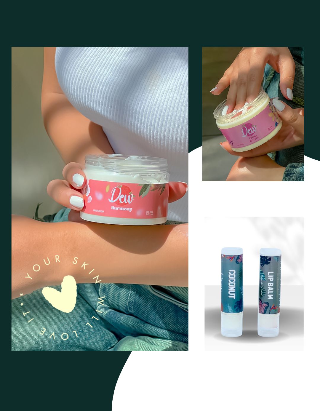 Winter Glow Bundle (Moisturizer + Foot Cream + Lip Balm)